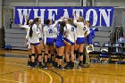 Volleyball vs MHC  Wheaton Women's Volleyball vs Mount Holyoke College. - Photo by Keith Nordstrom : Wheaton, Volleyball